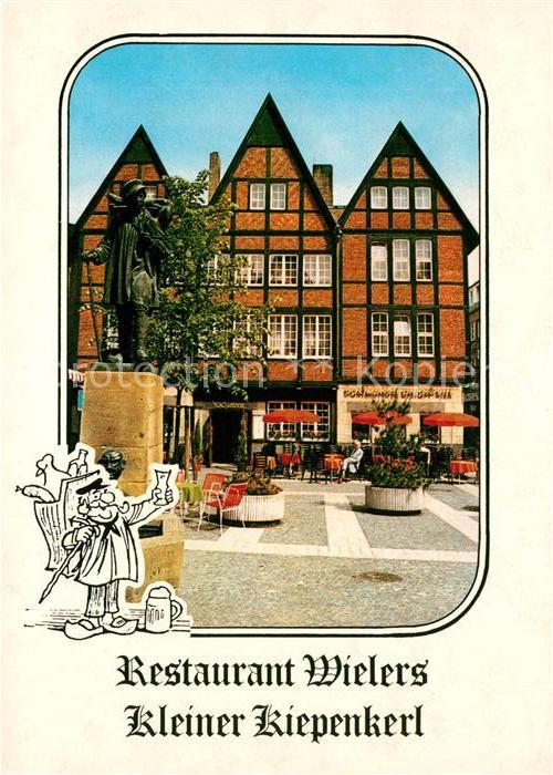 Muenster Westfalen Restaurant Wielers Kleiner Kiepenkerl Fachwerkhaus