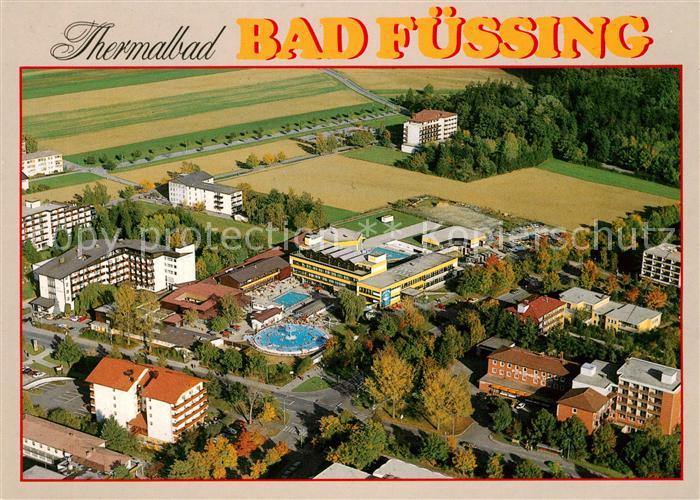 Bad Fuessing Thermalbad mit Therme I Fliegeraufnahme