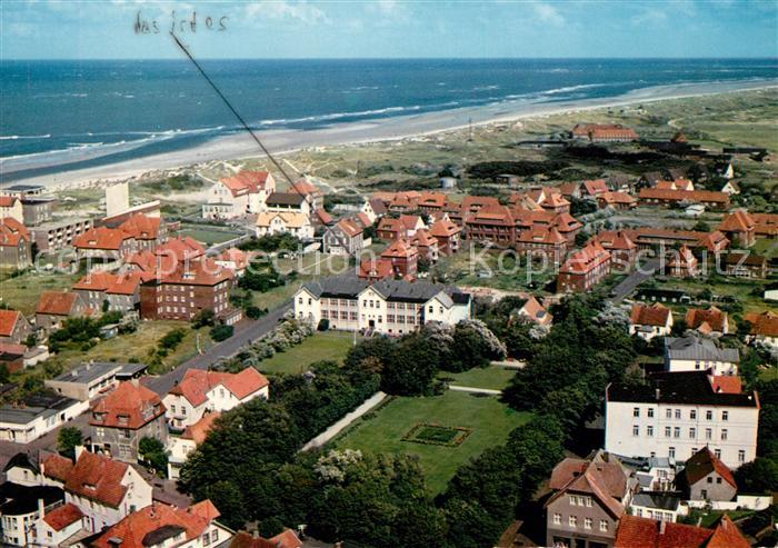 Wangerooge Nordseebad Fliegeraufnahme