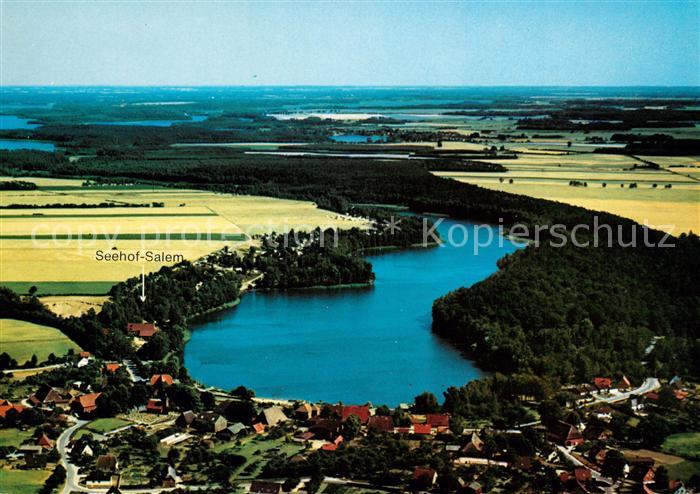 Salem Baden Naturpark Lauenburgische Seen mit Hotel Restaurant Seehof Fliegerauf