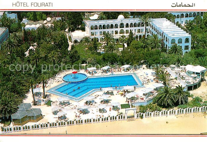 Hammamet Hotel Fourati Swimming Pool Fliegeraufnahme