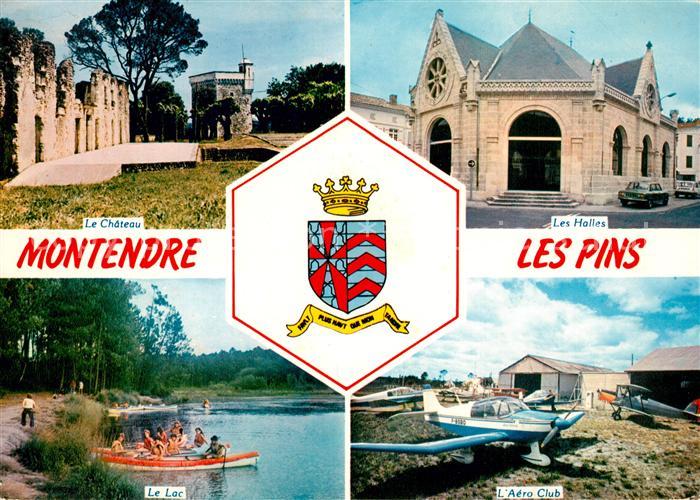 Montendre Ruines du chateau avec la Tour carrée L