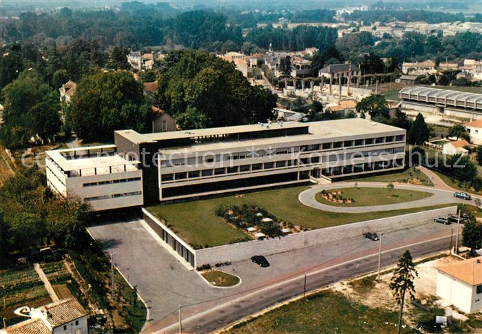 Jonzac Hopital vue aérienne