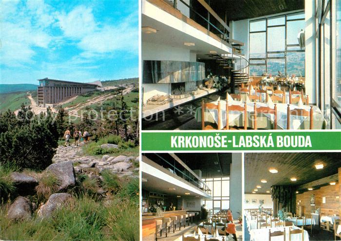 Vrchlabi Labska Bouda Krknonose Bergbaude im Riesengebirge