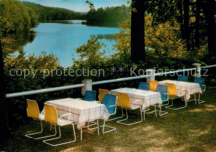 Moelln Lauenburg Hotel Kurhaus Waldhalle am Schmalsee Cafegarten