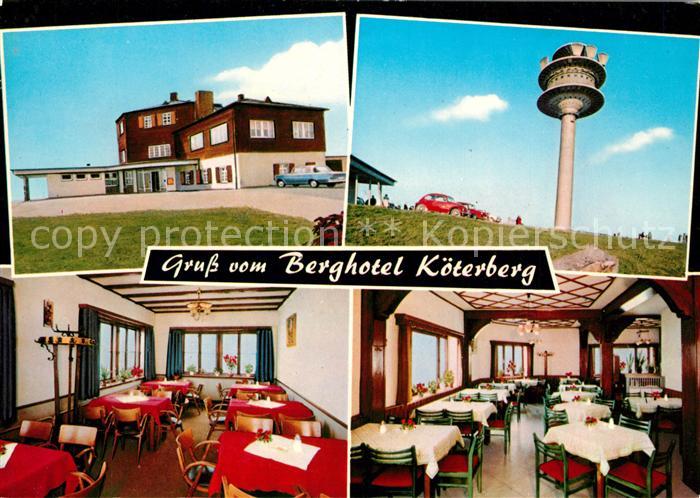 Luegde Berghotel Koeterberg Restaurant Fernmeldeturm