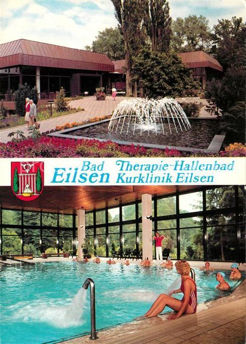 Bad Eilsen Therapie Hallenbad Kurklinik der LVA Hannover