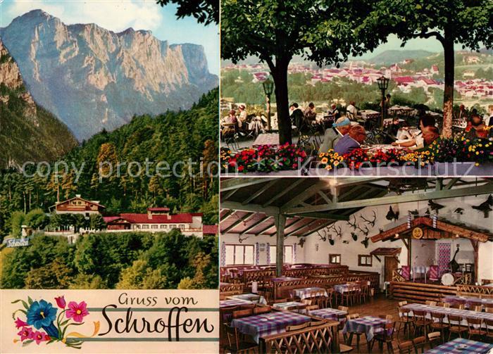 Bad Reichenhall Berghof Schroffen Restaurant Terrasse Alpen