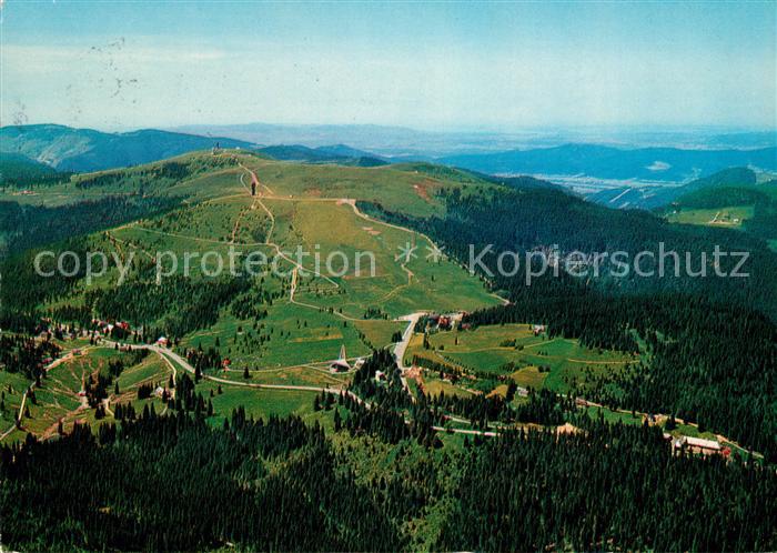 Feldberg Schwarzwald Fliegeraufnahme