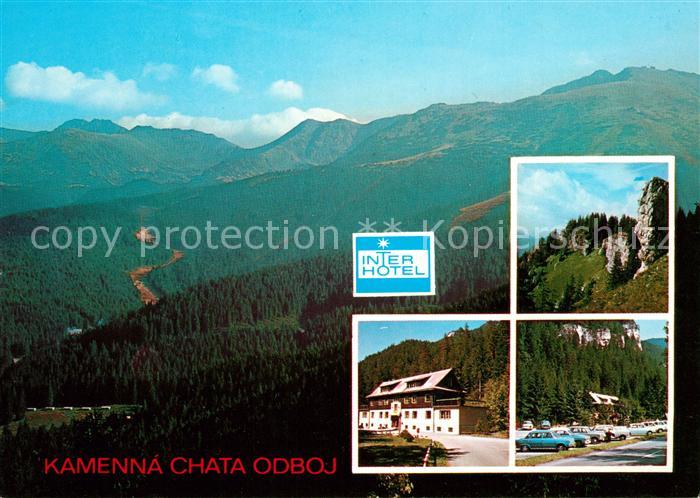 Nizke Tatry Kamenna Chata Odboj Interhotel Niedere Tatra Landschaftspanorama Fel