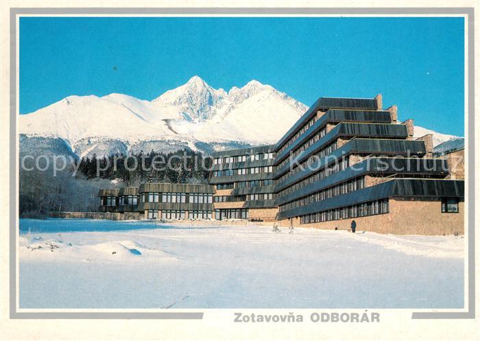 Tatranska Lomnica Zotavovna Odborar Vysoke Tatry Hotel Hohe Tatras Winterlandsch