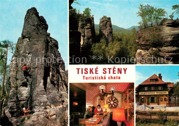 Tiske Steny Felsen Bergsteiger Landschaftspanorama Berghaus
