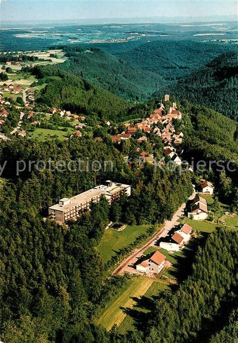 Zavelstein Bibelheim Haus Felsengrund Fliegeraufnahme