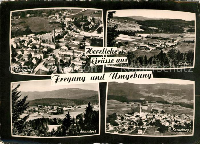 Freyung und Umgebung Linden Kreuzberg Sonndorf Landschaftspanorama