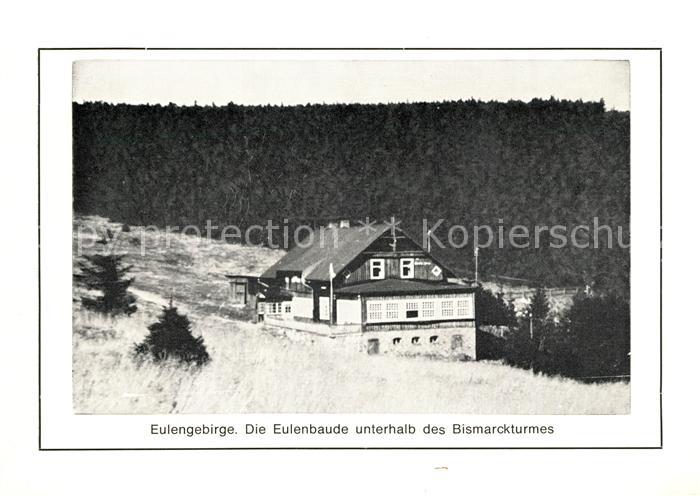 Euledoerfel Eulenbaude unterhalb des Bismarckturmes Eulengebirge