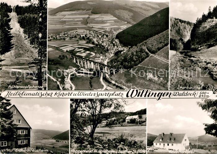 Willingen Sauerland Muehlenkopfschanze Skispringen Itterbachtal Eichenkreuzheim