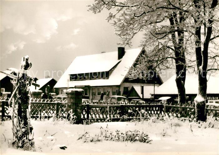 Torfhaus Harz Hotel Berghof im Winter