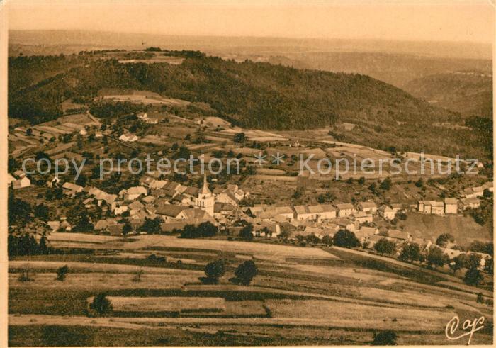 Dabo Moselle Vue aérienne