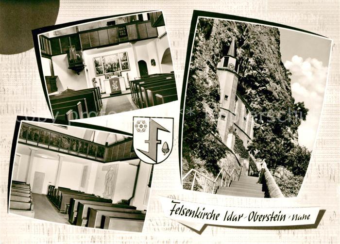 Idar-Oberstein Felsenkirche Innenansichten Stadt der Edelsteine und des Schmucke