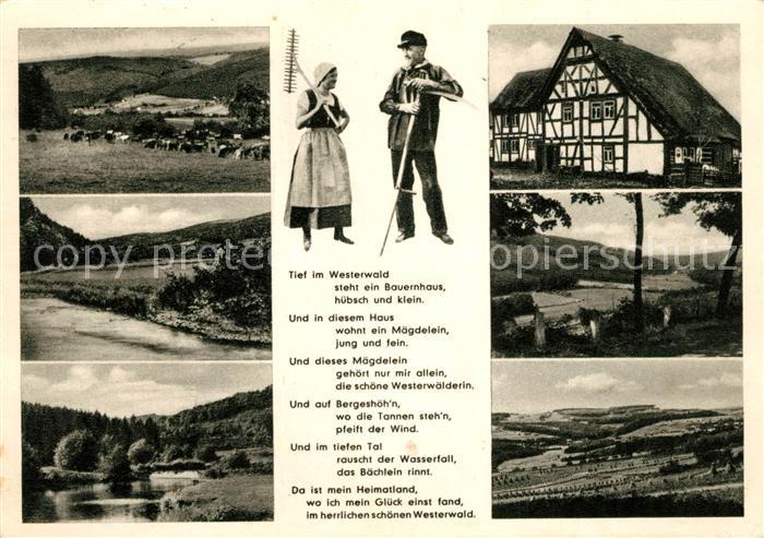 Hadamar Westerwald Landschaftspanorama Bauernhaus Gedicht