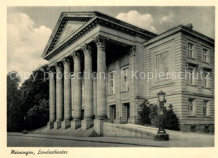 Meiningen Thueringen Landestheater