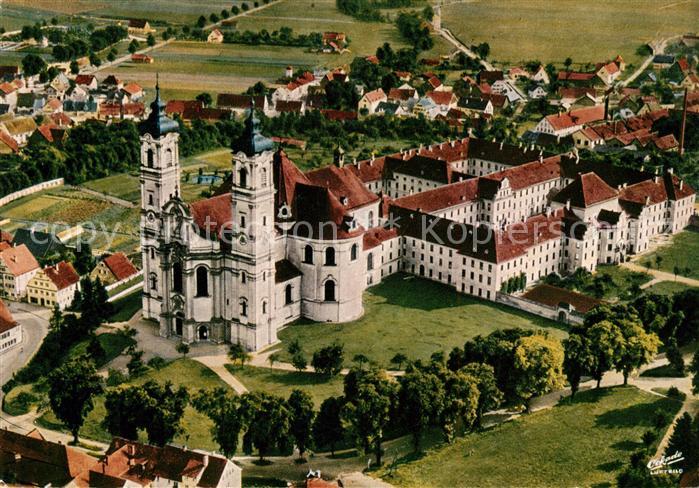 Ottobeuren Benediktinerabtei Fliegeraufnahme