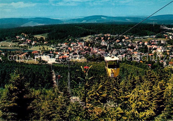 Hahnenklee-Bockswiese Harz Panorama mit Bocksberg Seilbahn