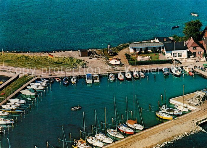 Lemkenhafen Willkommenhoeft Meeresfrieden Hotel Pension Bootshafen Fliegeraufnah
