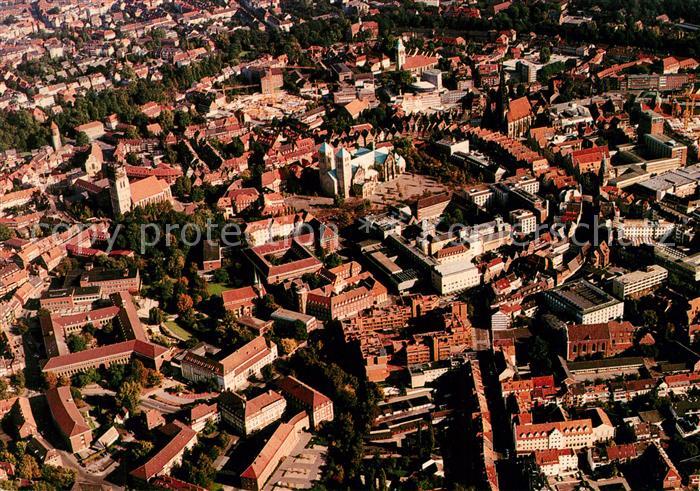 Muenster Westfalen Stadtzentrum Fliegeraufnahme