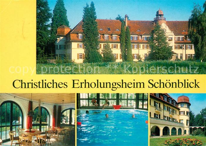 Rehnenhof Christl Erholungsheim Schoenblick Gastraum Hallenbad