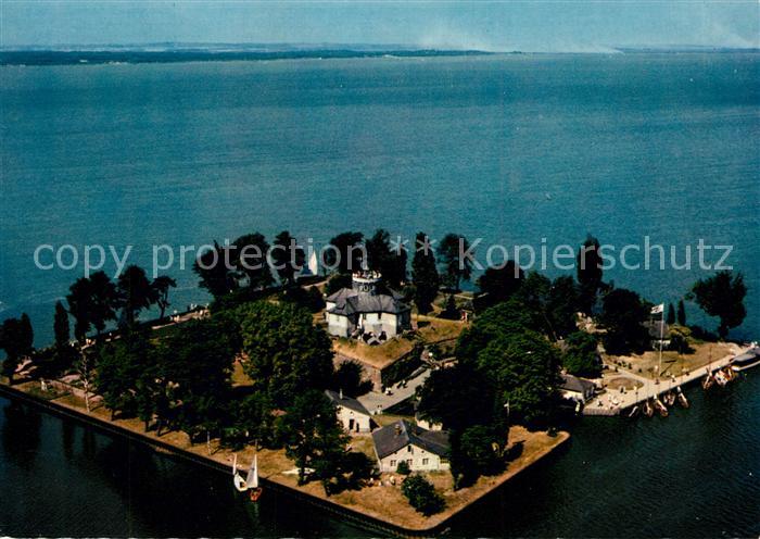 Steinhuder Meer Insel Wilhelmstein Fliegeraufnahme