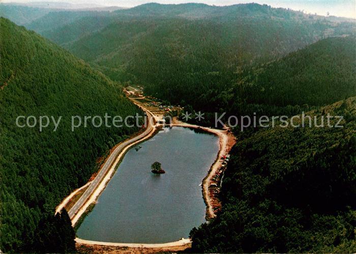 Waldfischbach-Burgalben Camping Clausensee Fliegeraufnahme