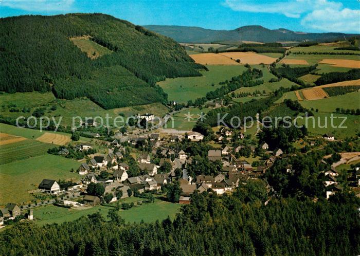 Oberkirchen Sauerland Fliegeraufnahme