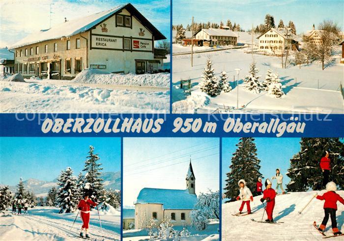 Oberzollhaus Pension Restaurant Erica Skilaeufer Kirche