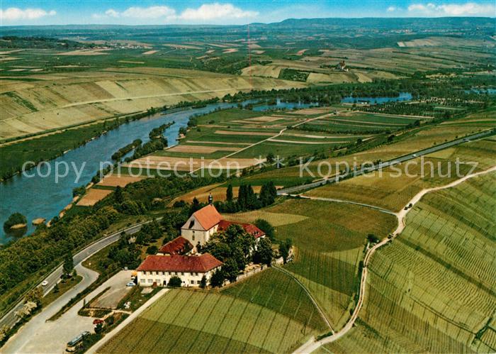 Vogelsburg Volkach Fliegeraufnahme