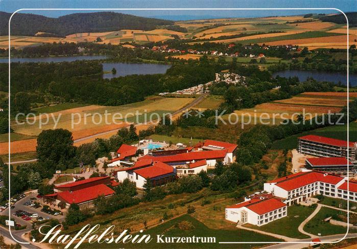 Staffelstein Bad Kurzentrum Fliegeraufnahme