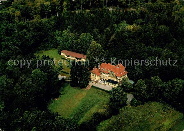 Neckarsteinach Schullandheim der Stadt Worms Hoher Donnersberg Fliegeraufnahme