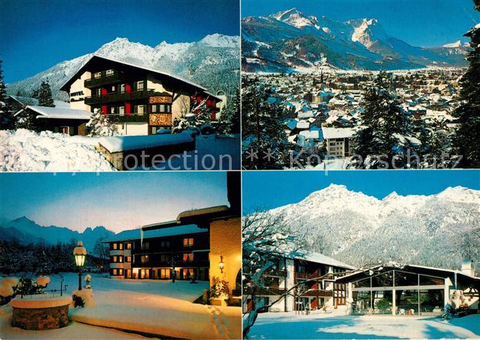GARMISCH-PARTENKIRCHEN Bayern Hotel Obermuehle Panorama