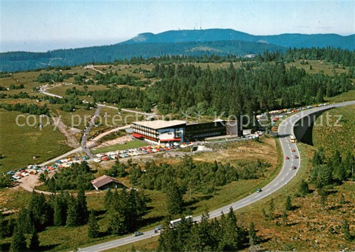 Schliffkopf Schliffkopfhotel Schwarzwaldhochstrasse Fliegeraufnahme