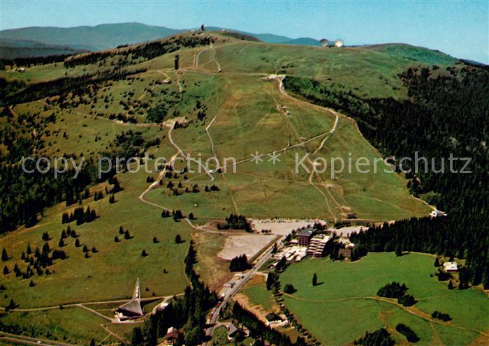 Feldberg Schwarzwald Fliegeraufnahme