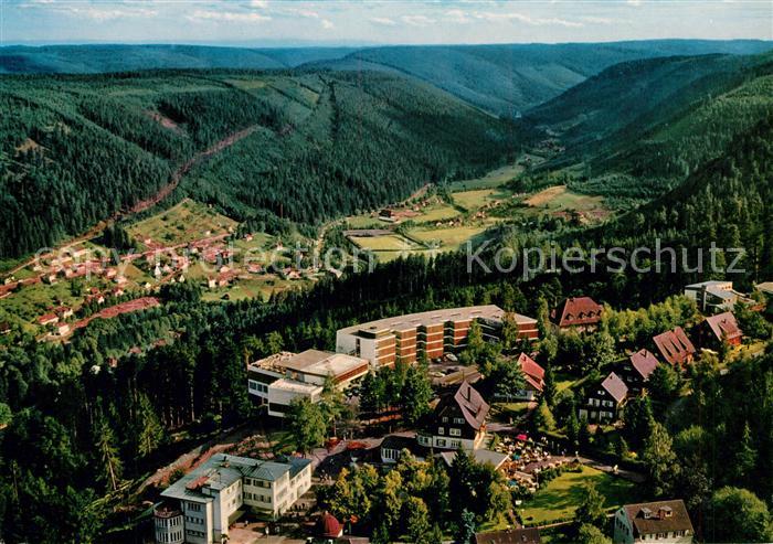 Wildbad Schwarzwald Fliegeraufnahme mit Sommerberghotel