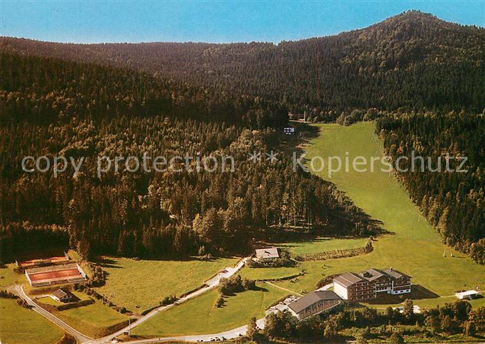 Bodenmais Waldhotel Riederin Fliegeraufnahme