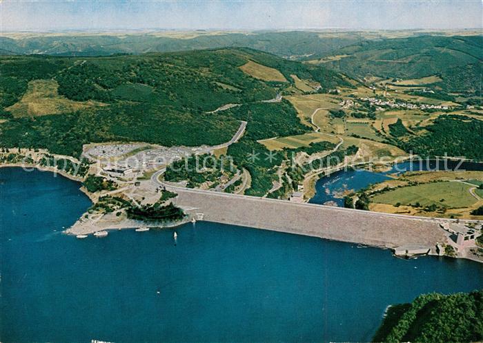 Rurtalsperre Schwammenauel Fliegeraufnahme