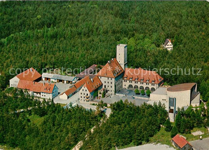 Bamberg Burg Feuerstein Haus der Kath Jugend Fliegeraufnahme