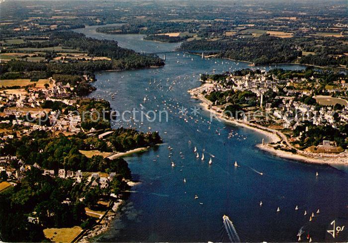 Benodet Sainte Marine Embouchure de l’Odet Vue aerienne