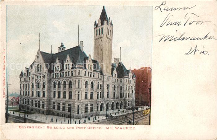 Milwaukee North Carolina Government Building Post