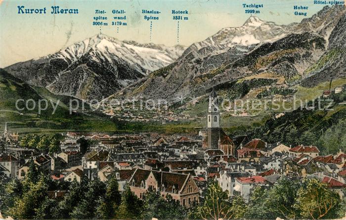 Meran Merano Panorama