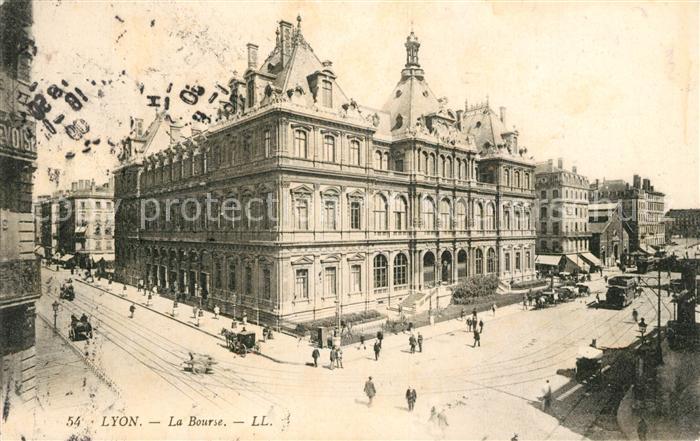 Lyon France La Bourse