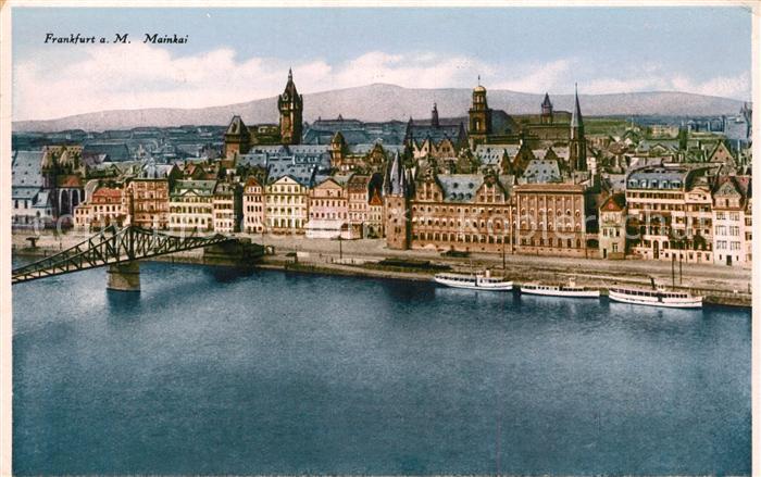 Frankfurt Main Mainkai