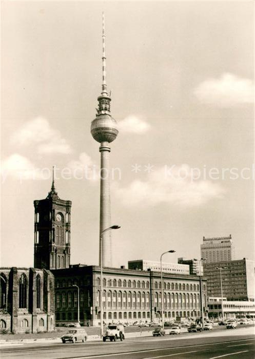 BERLIN  DE Berliner Rathaus Fernseh UKW Turm